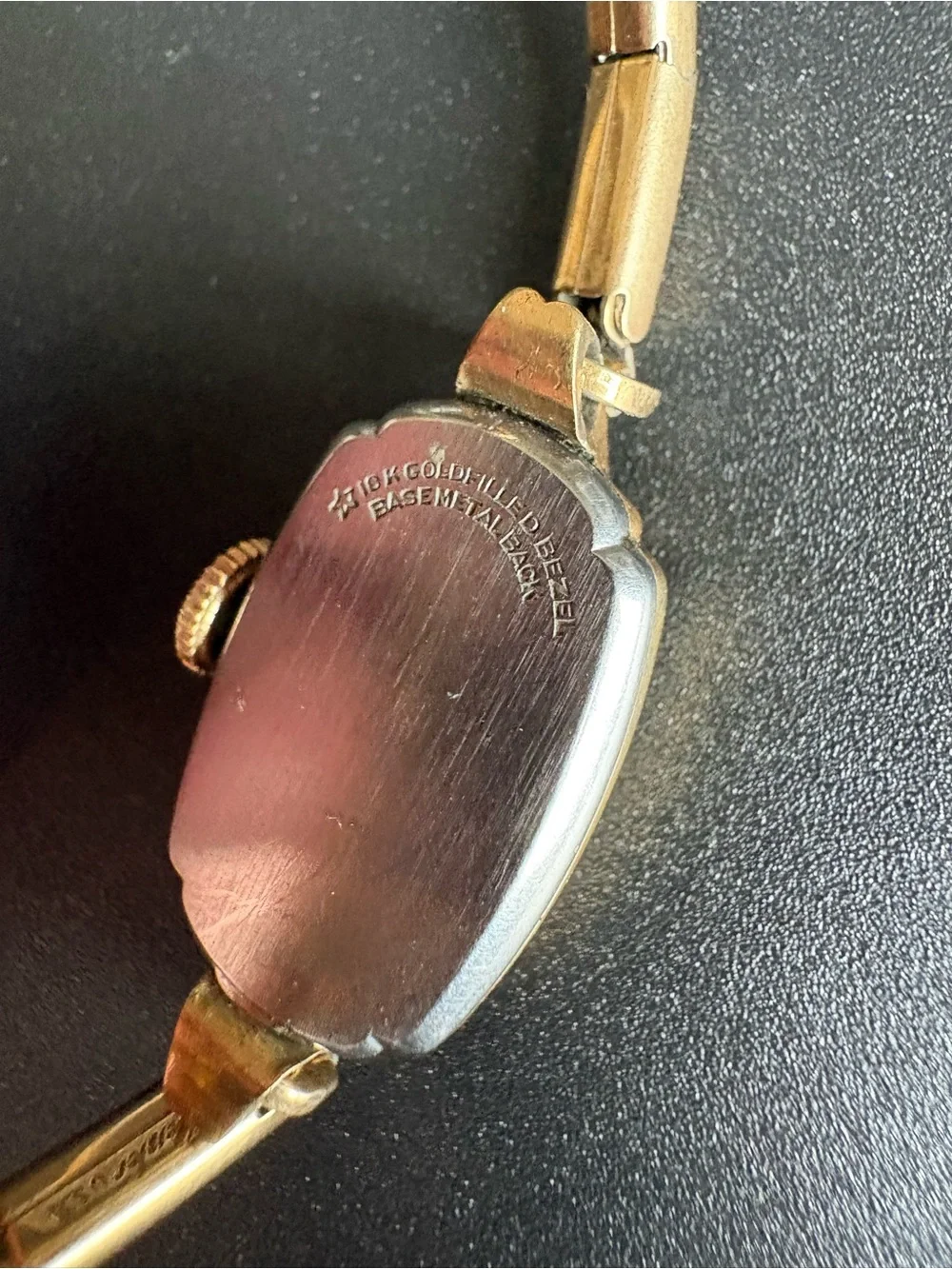 Elgin‎ Deluxe Women's Vintage Gold Filled Bracelet Watch